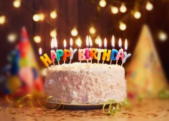 A low-key birthday celebration in the city